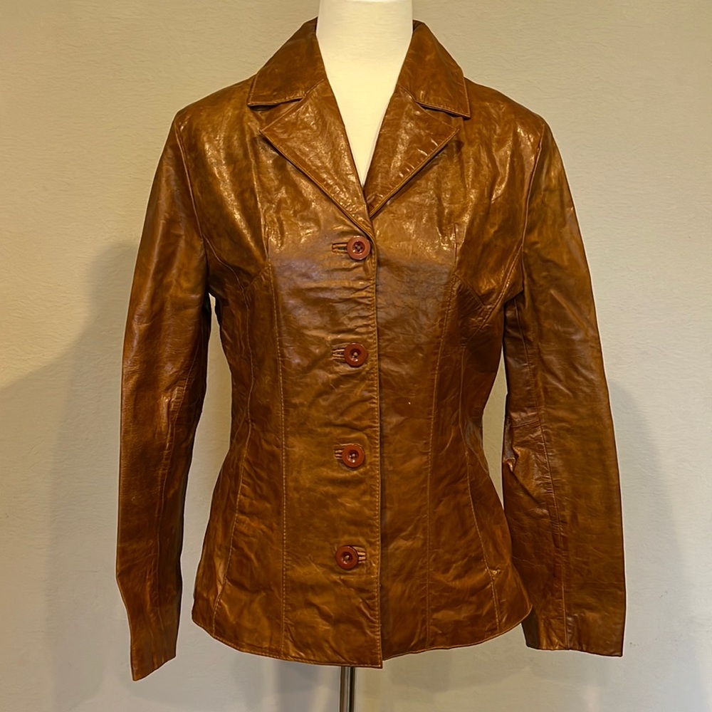 Wilsons Leather Vintage Leather Jacket - Size M